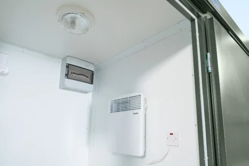 1+1 Double Mains Toilet 8Ft x 5Ft (Bottle Green) - Image 3