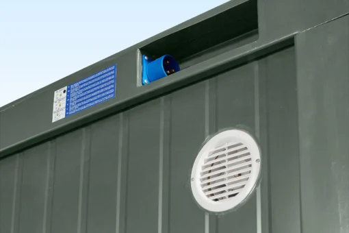 1+1 Double Mains Toilet 8Ft x 5Ft (Bottle Green) - Image 5