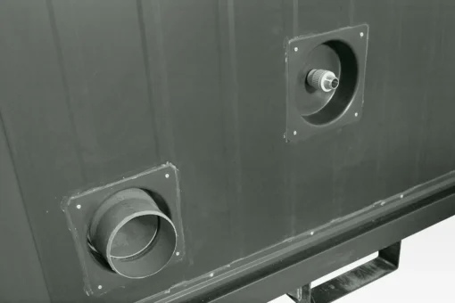 1+1 Double Mains Toilet 8Ft x 5Ft (Bottle Green) - Image 6