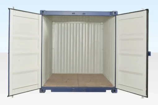 10Ft X 8Ft Shipping Container (One trip) – Blue - Image 4