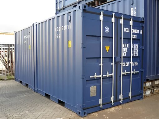 10Ft X 8Ft Shipping Container (One trip) – Blue - Image 3
