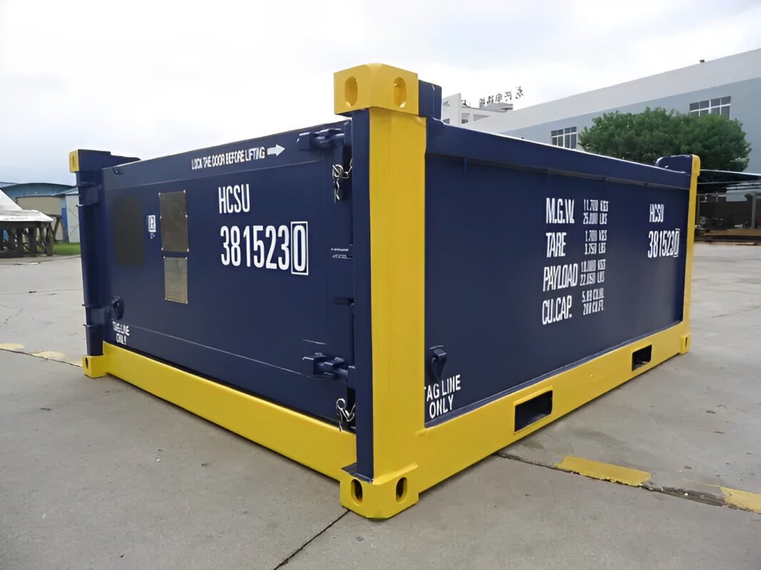 Container Fortress 10ft DNV 2.7-1 Half Height Open Top Containers - Fortress containers
