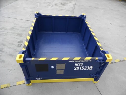 10ft DNV 2.7-1 Half Height Open Top Containers - Image 4
