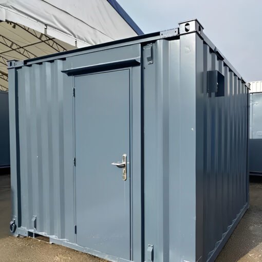 10ft × 8ft Shipping Container Office | Portable Anti-Vandal Building - Image 2