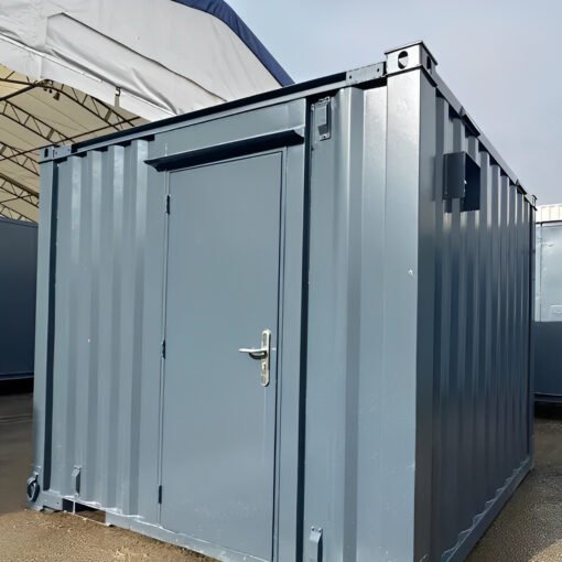10ft × 8ft Shipping Container Office | Portable Anti-Vandal Building - Image 8