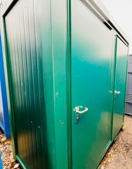 8Ft x 5Ft Double Mains Toilet 1+1 (Green) - Image 3