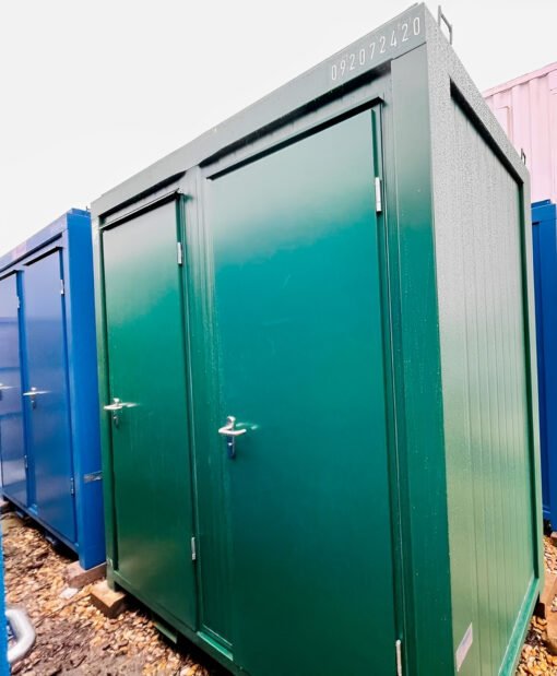 8Ft x 5Ft Double Mains Toilet 1+1 (Green) - Image 10