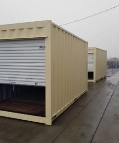 Alternative view of 16Ft Storage Container With Roll-Up Door