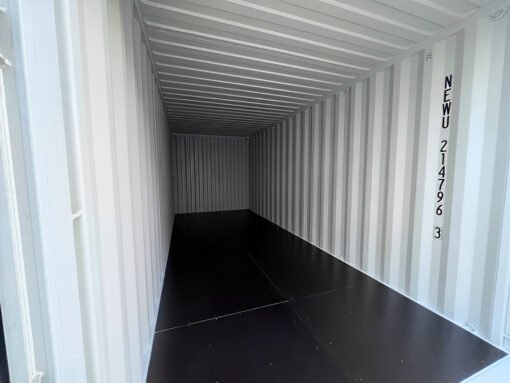 20Ft Shipping Container (One Trip) – White - Image 3