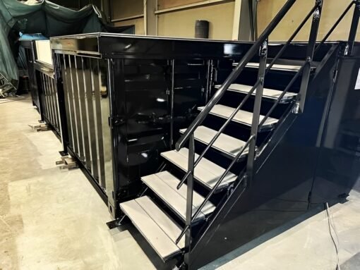 20ft Shipping Container Swimming Pool with Convenient Side Staircase - Image 3