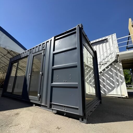 20ft x 8ft Custom Shipping Container Conversion | Portable Building | Garden Office - Image 4