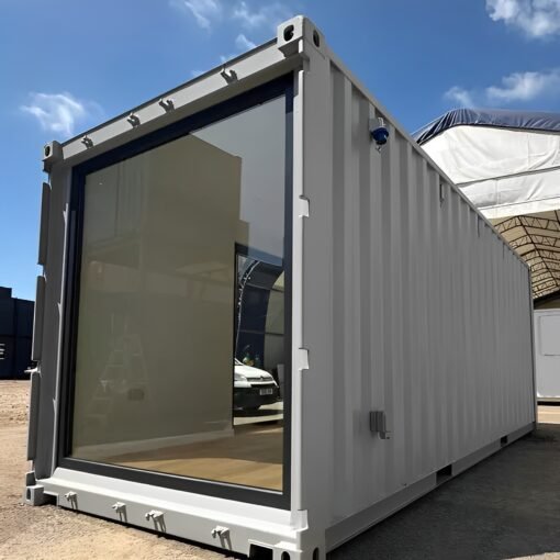 20ft x 8ft Custom Shipping Container Converted Office | Portable Building | Garden Office - Image 5