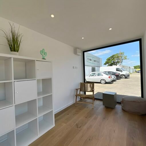 20ft x 8ft Custom Shipping Container Converted Office | Portable Building | Garden Office - Image 9