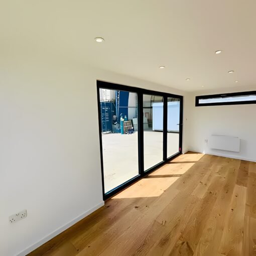 20ft x 8ft Custom Shipping Container Converted Office | Portable Building | Garden Office - Image 12