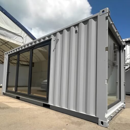 20ft x 8ft Custom Shipping Container Converted Office | Portable Building | Garden Office - Image 4