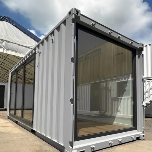 20ft x 8ft Custom Shipping Container Converted Office | Portable Building | Garden Office - Image 14