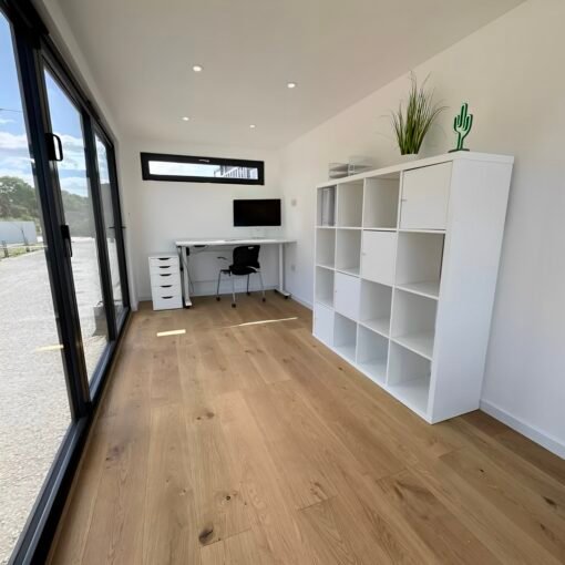 20ft x 8ft Custom Shipping Container Converted Office | Portable Building | Garden Office - Image 8