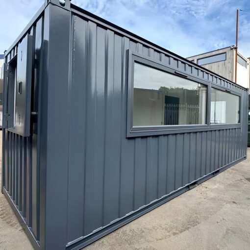 21ft x 8ft Custom Cabin Office / Canteen | Picture Windows | Portable Building - Image 6