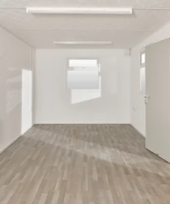 Alternative view of 24ft x 10ft Jackleg Cabin (Site Cabin)