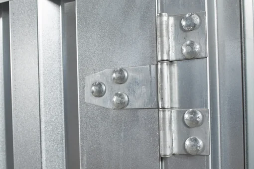 (2m) Flat Pack Metal Store - Image 5