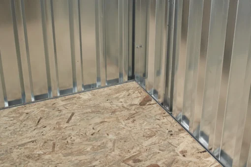 (2m) Flat Pack Metal Store - Image 3