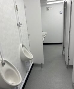 Alternative view of 3+1 Steel Toilet Cabin 16Ft x 9Ft
