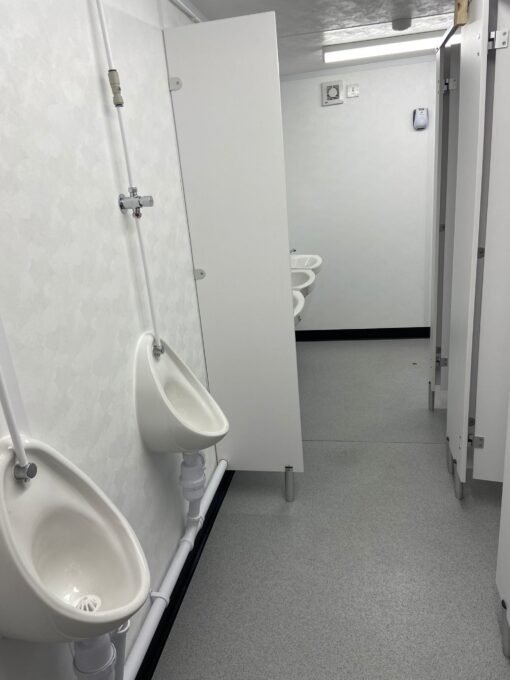 3+1 Steel Toilet Cabin 16Ft x 9Ft - Image 2