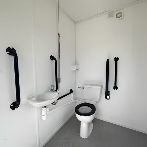 32ft Custom Office Cabin / Canteen | Access Toilet | Portable Building - Image 7