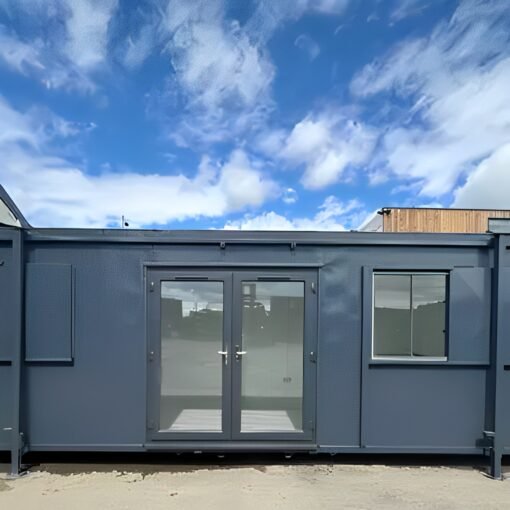 32ft Custom Office Cabin / Canteen | Access Toilet | Portable Building - Image 3