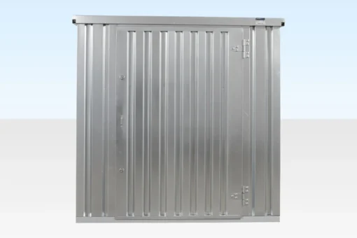 3M X 2.1M Flat Pack Storage Container – Galvanised - Image 4