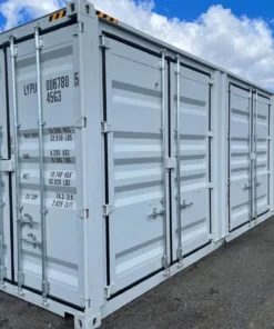 Alternative view of 40FT High Cube Storage Shipping Container Conex w/4 Open Side Door 9.5′ Tall