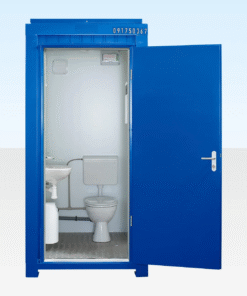 5Ft x 4Ft Single Mains Toilet (Blue)