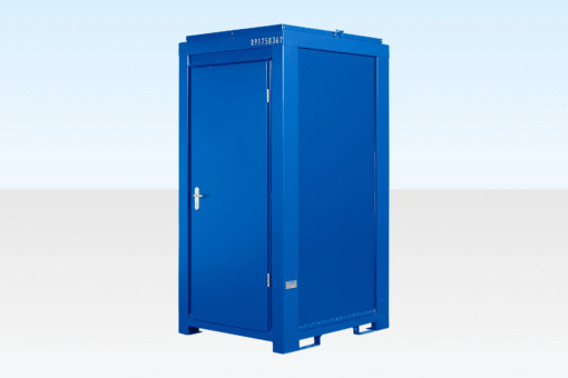5Ft x 4Ft Single Mains Toilet (Blue) - Image 2