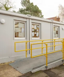 Alternative view of (6 Bay) Euro Modular Building