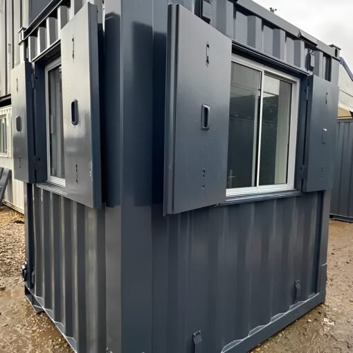 7Ft x 7Ft Shipping Container Office | Portable Building | Anti-Vandal Building - Image 9