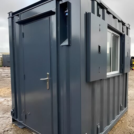 7Ft x 7Ft Shipping Container Office | Portable Building | Anti-Vandal Building - Image 10