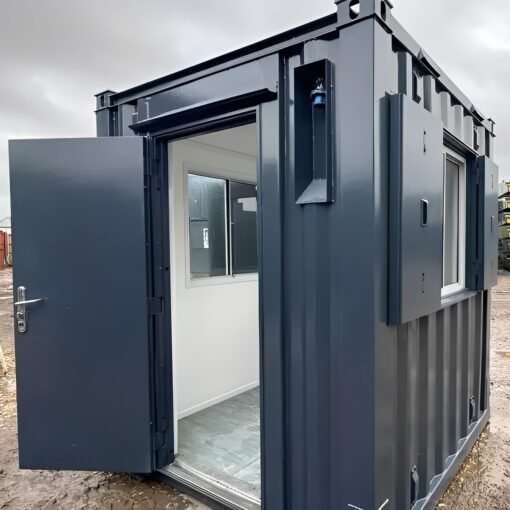7Ft x 7Ft Shipping Container Office | Portable Building | Anti-Vandal Building - Image 4