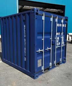8Ft Shipping Container One Trip Blue