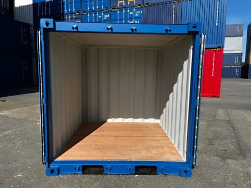 8Ft Shipping Container One Trip Blue - Image 8