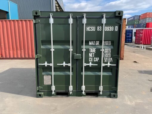 8Ft One Trip Shipping Container (Green) - Image 2