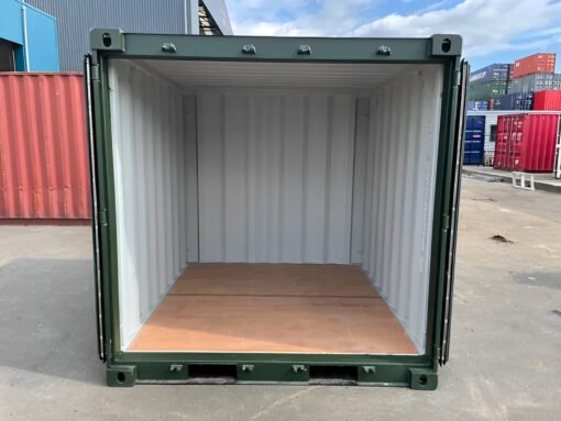8Ft One Trip Shipping Container (Green) - Image 3