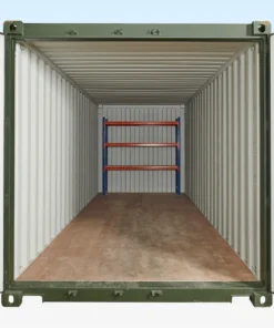 Alternative view of Adjustable, Heavy Duty Three Tier Racking For Rear Of Container