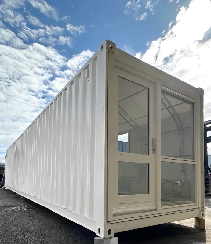 Container Fortress Converted 40ft Shipping Container | Open Plan Office | Portable ...
