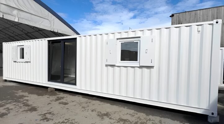 Container Fortress Converted 40ft Shipping Container | Open Plan Office | Portable ...