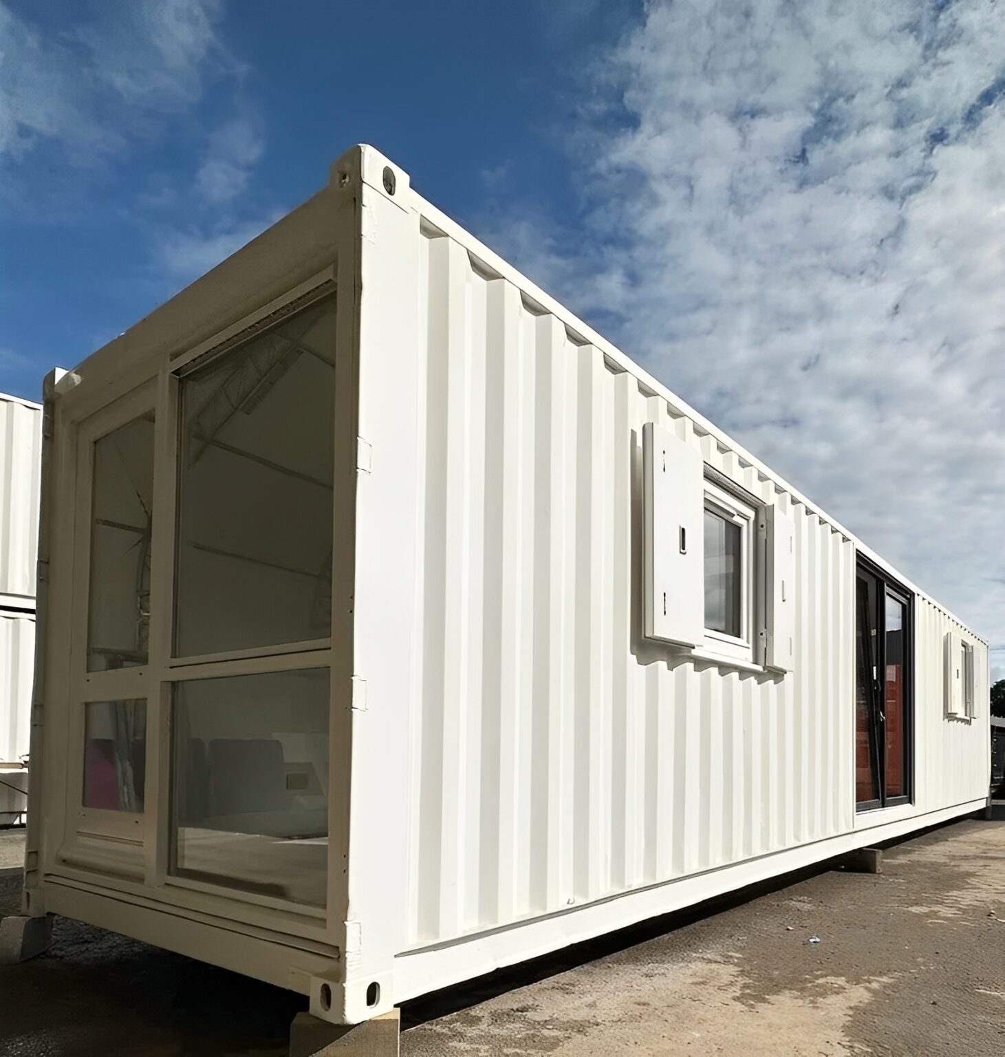 Container Fortress Converted 40ft Shipping Container | Open Plan Office | Portable ...