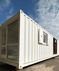 Converted 40ft Shipping Container | Open Plan Office | Portable Container Building