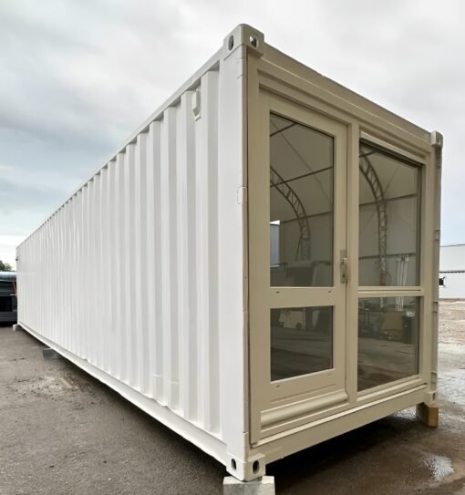 Converted 40ft Shipping Container | Open Plan Office | Portable Container Building - Image 3