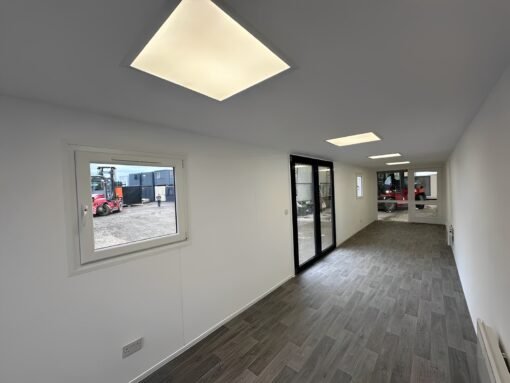 Converted 40ft Shipping Container | Open Plan Office | Portable Container Building - Image 6