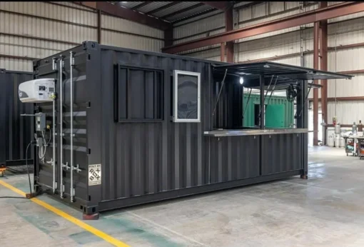 Custom 20ft Container Kitchen - Fortress containers