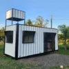 Custom 20ft Shipping Container Home With Water Tank